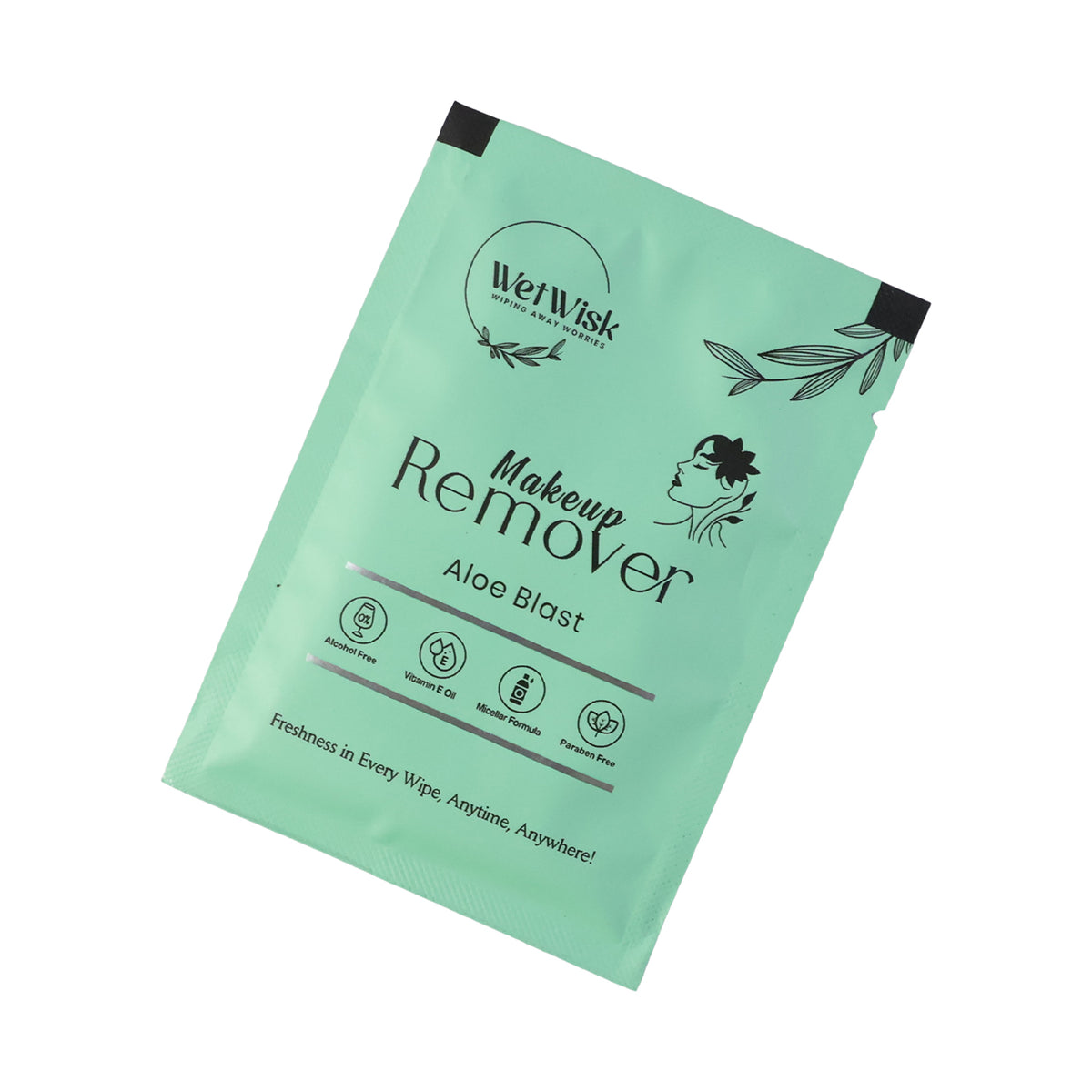 Makeup Remover Wet Wipes Facial Cleansing Wipes (1 Pc)